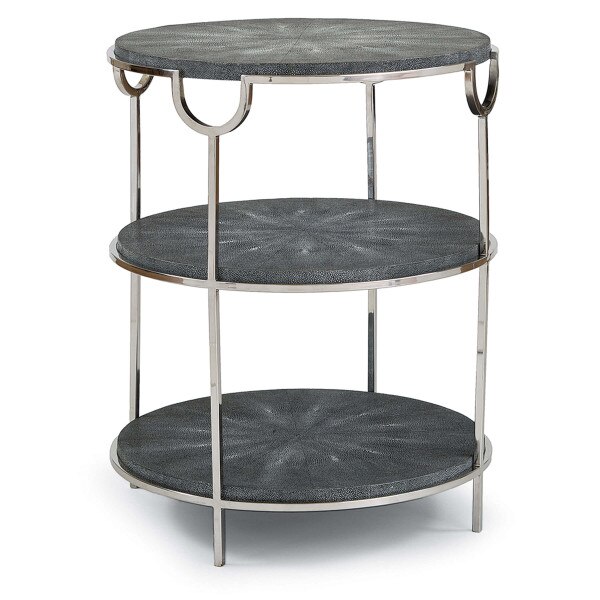 Vogue Shagreen Side Table